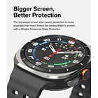 Mica De Vidrio Ringke Glass Para Galaxy Watch Ultra 2025 47mm 4pc 4