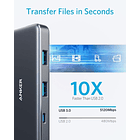 Anker Hub 7en1 Para Macbook Pro 14 M5 (2025) A3434 6