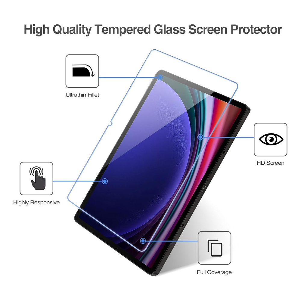 Case + Mica Para Galaxy Tab S10 Lite 10.9 X400 X406 (2025) 3