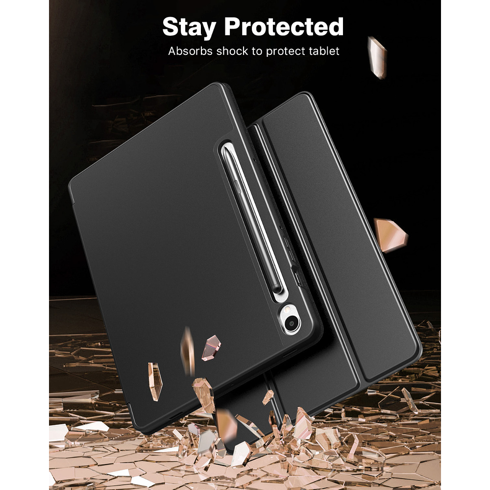 Case + Mica Para Galaxy Tab S10 Lite 10.9 X400 X406 (2025) 4