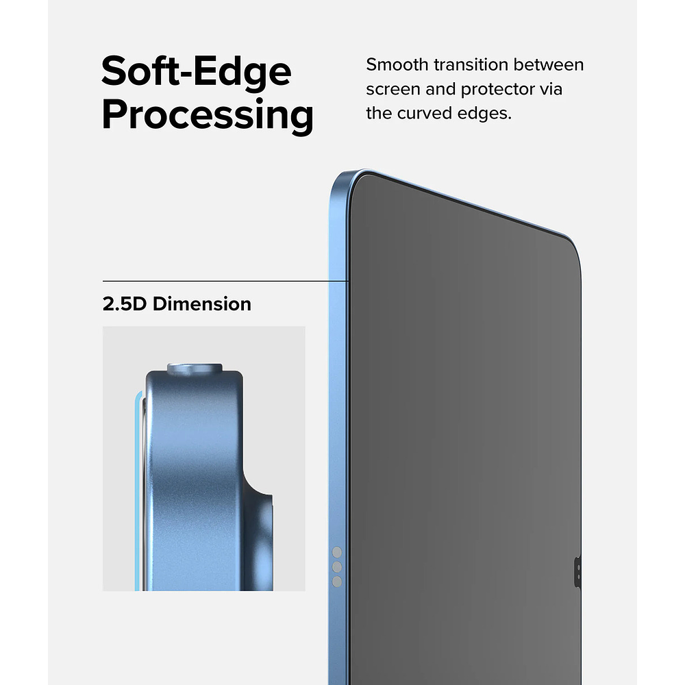 Mica Vidrio Ringke Glass Para iPad A16 Chip 11ma Gen A3354 A3355 A3356 (2025) 2