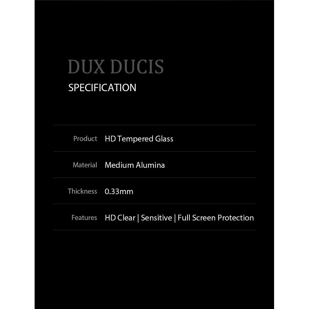 Mica De Vidrio Dux Ducis Para Galaxy Tab S8 Plus X800 10