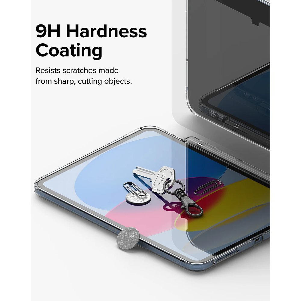 Mica Vidrio Ringke Glass Para iPad 10ma Gen A2696 A2757 Agua 7