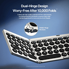 Teclado Portátil Touchflip Para Galaxy Tab S9 11 X710 X716 5