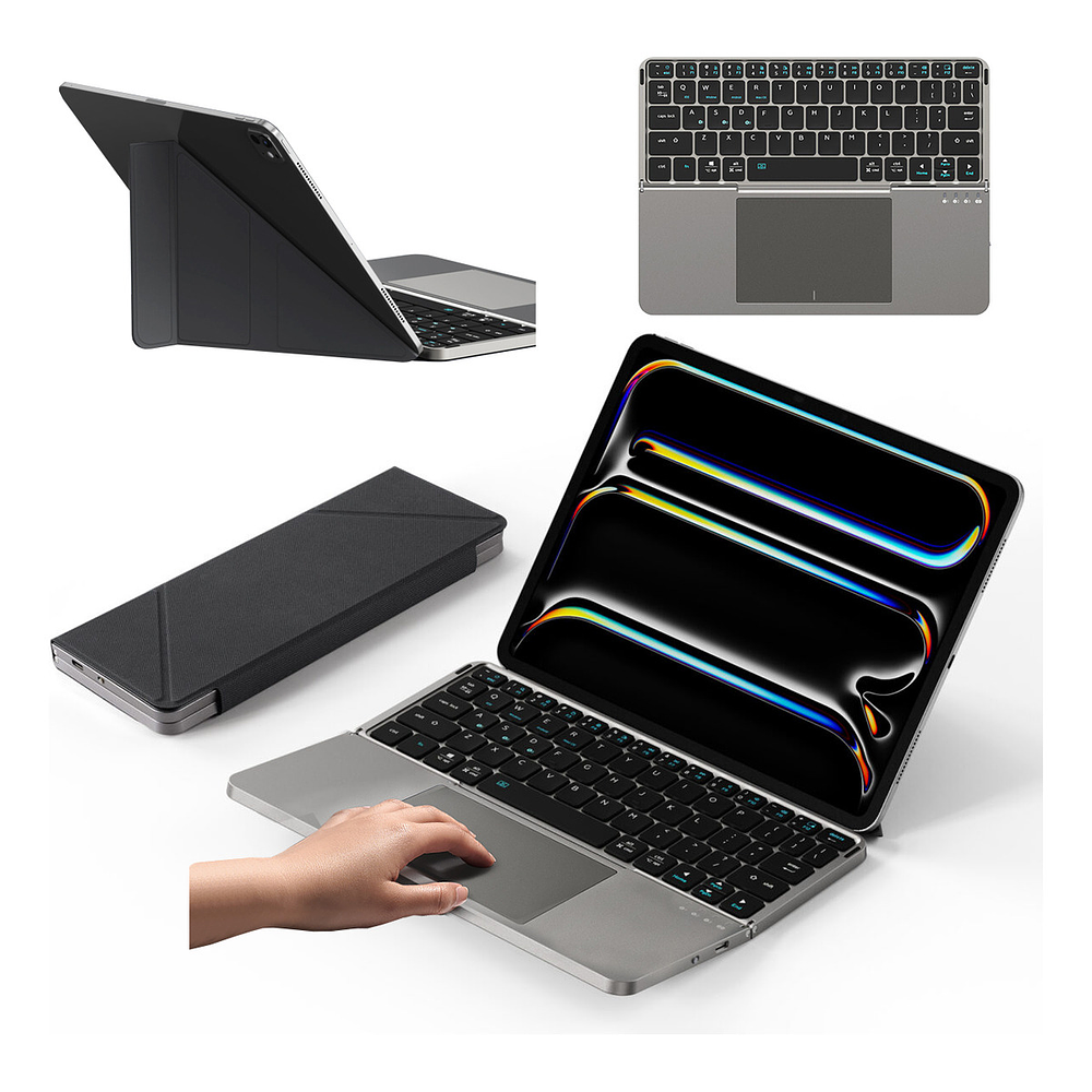 Teclado Portátil Touchfold Para Galaxy Tab A11 Plus X230 1