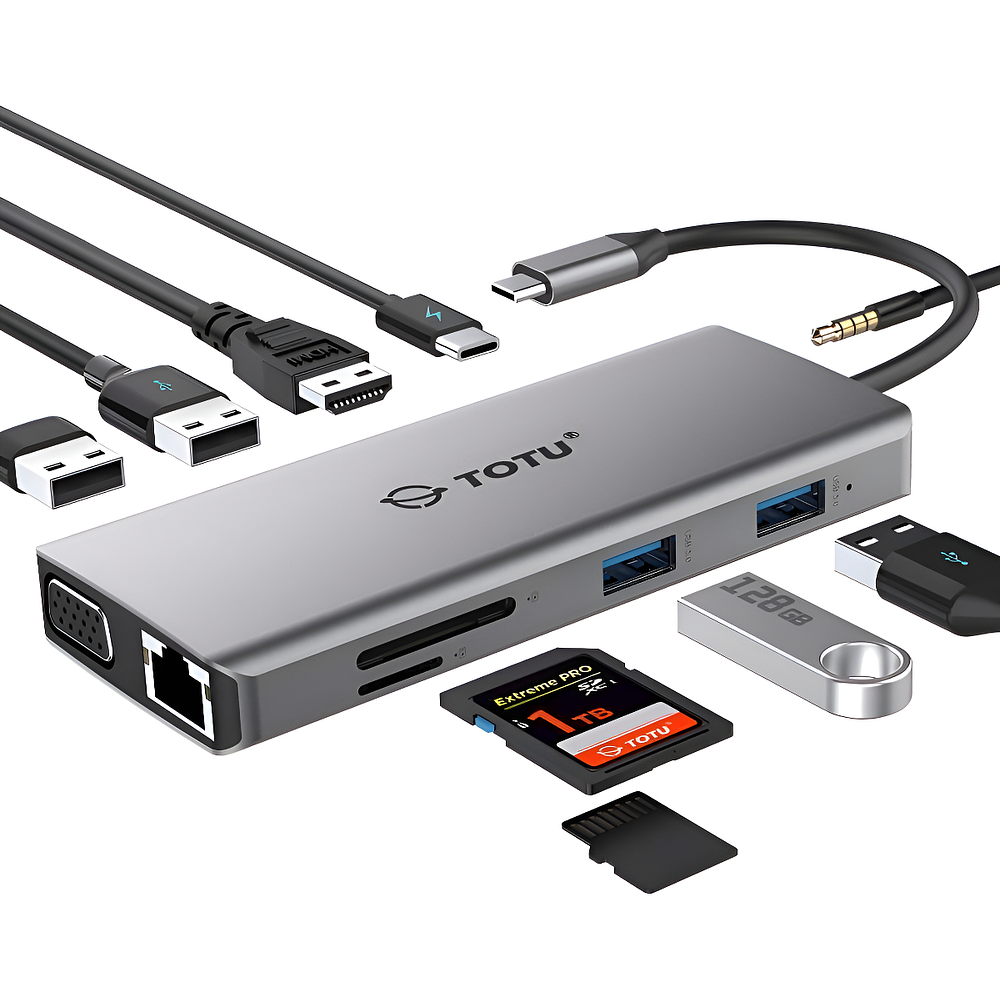 Hub Totu 11en1 Para Macbook Pro 14 M5 (2025) A3434 1