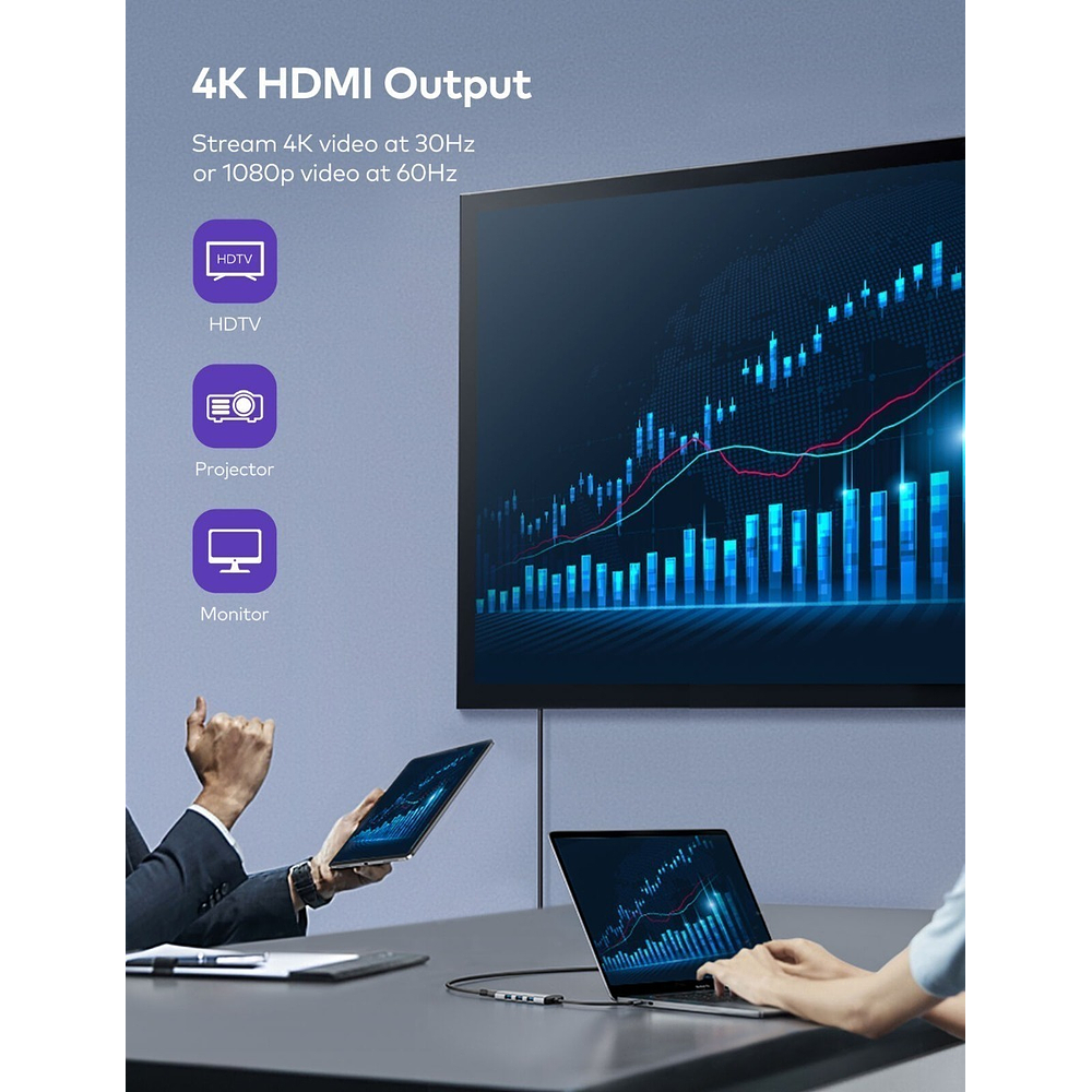 Adaptador Hub Vava Para Macbook Pro 14 M5 (2025) A3434 6