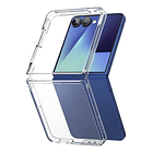 Case Ringke Fusion Para Galaxy Z Flip7 Flip 7 (2025) Clear 1
