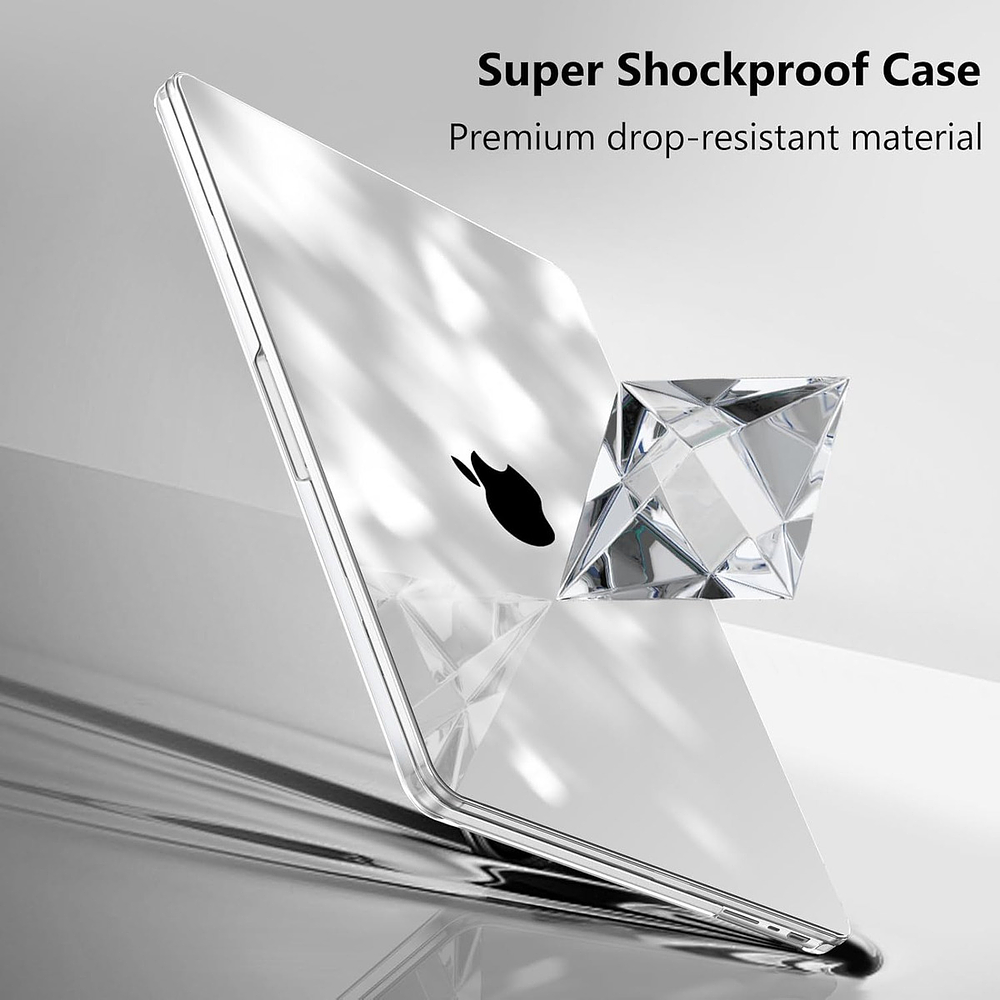 Case Fintie Clear Para Macbook Pro 14 M5 (2025) A3434 7