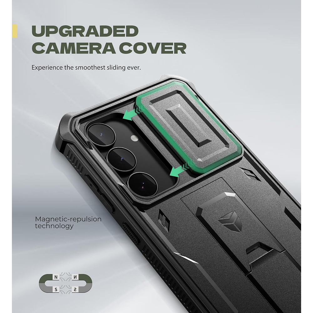 Case Para Galaxy S25 Fe 5g Protector 360° Dexnor (con Mica) 3