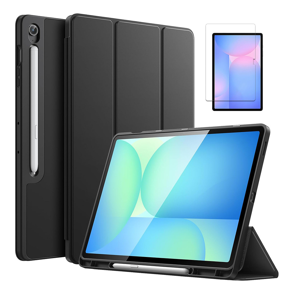 Case + Mica Para Galaxy Tab S10 Fe Plus 13.1 (2025) X620 1