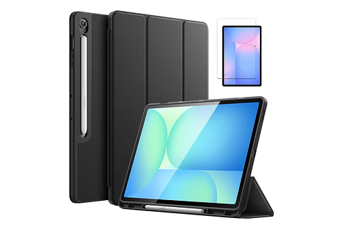 Case + Mica Para Galaxy Tab S10 Fe Plus 13.1 (2025) X620
