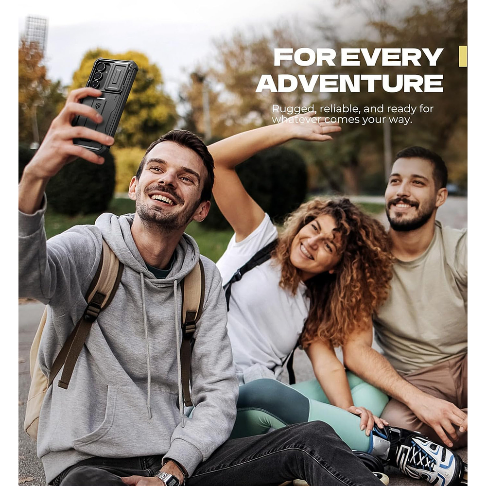 Case Para Galaxy S25 Fe 5g Protector 360° Dexnor (con Mica) 4