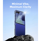 Case Ringke Fusion Para Galaxy Z Flip7 Flip 7 (2025) Clear 4