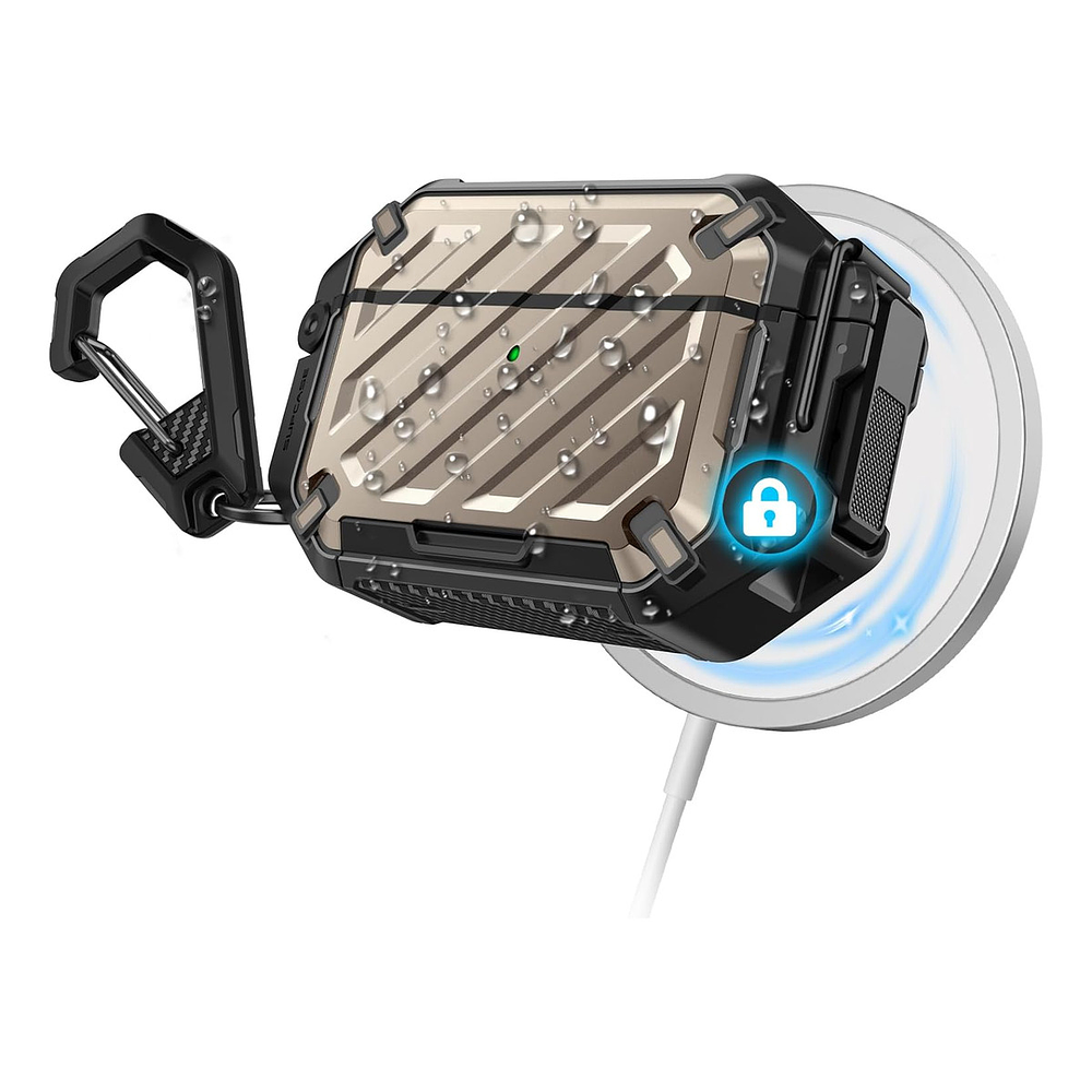 Case Acuático Supcase Para Airpods Pro 3ra Gen (2025) Desert 1