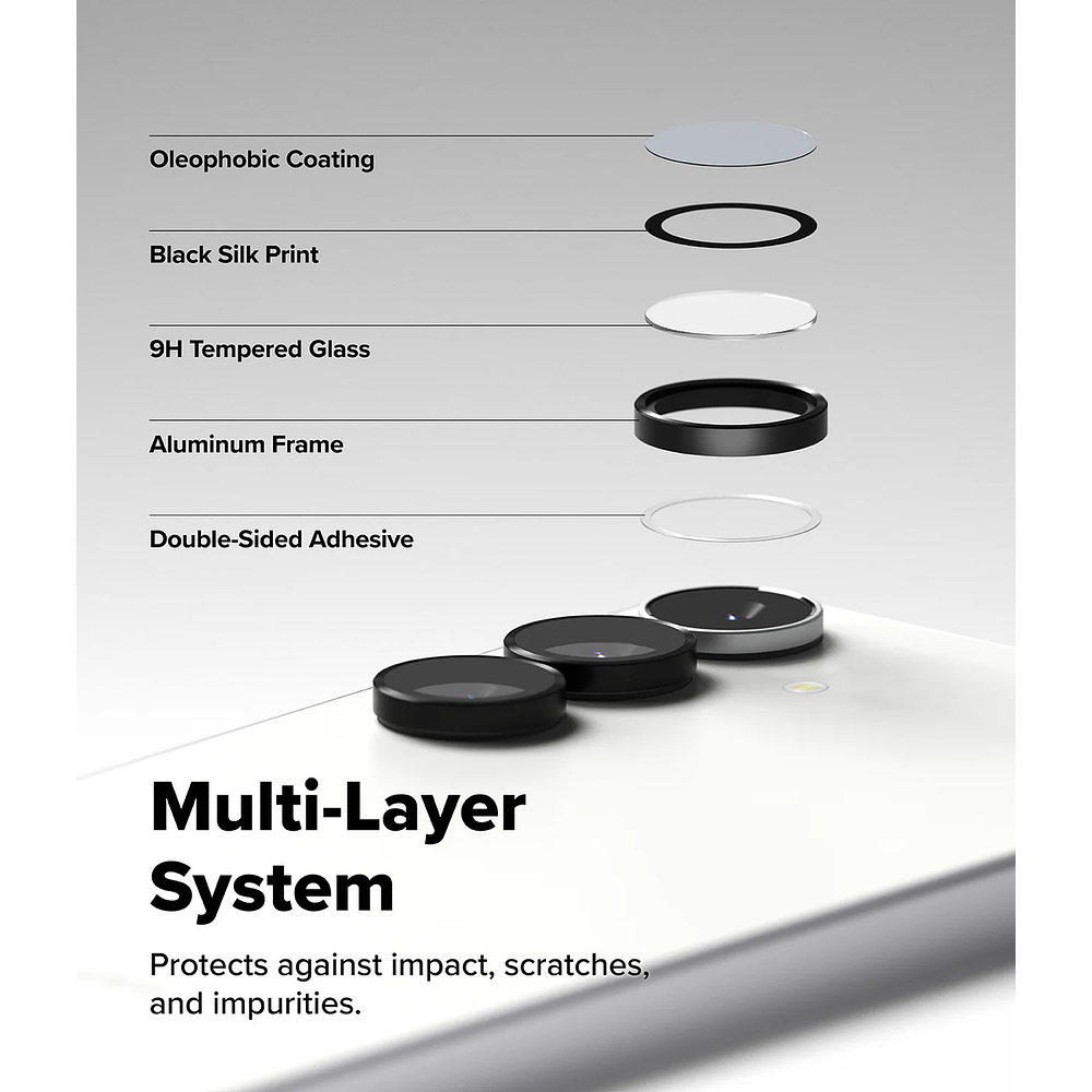 Mica Protector D Camara Ringke Frame Para Galaxy S25 Fe 2025 6