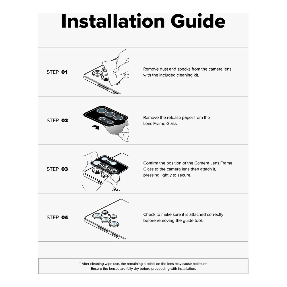 Mica Protector D Camara Ringke Frame Para Galaxy S25 Fe 2025 8