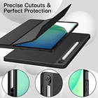 Case + Mica Para Galaxy Tab S10 Fe Plus 13.1 (2025) X620 5