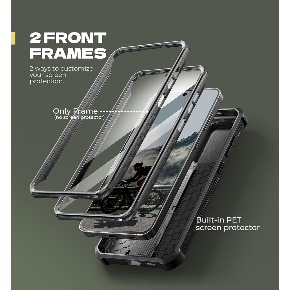 Case Para Galaxy S25 Fe 5g Protector 360° Dexnor (con Mica) 7