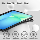 Case + Mica Para Galaxy Tab S10 Fe Plus 13.1 (2025) X620 8