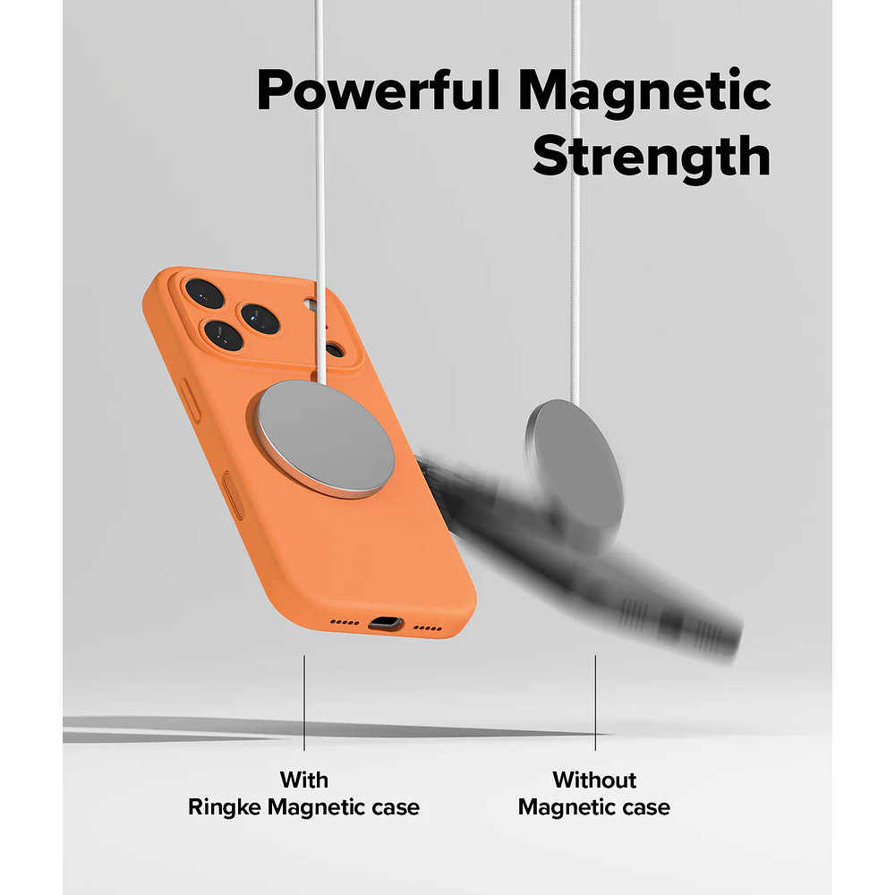 Case Ringke Silicone Magsafe Para Iphone 17 Pro Max 6.9 Tanger 6