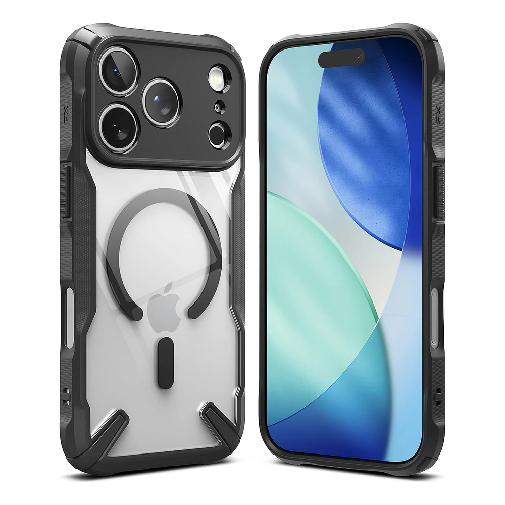 Case Ringke Fusion X Magsafe Para Iphone 17 Pro Max 6.9 Black  1