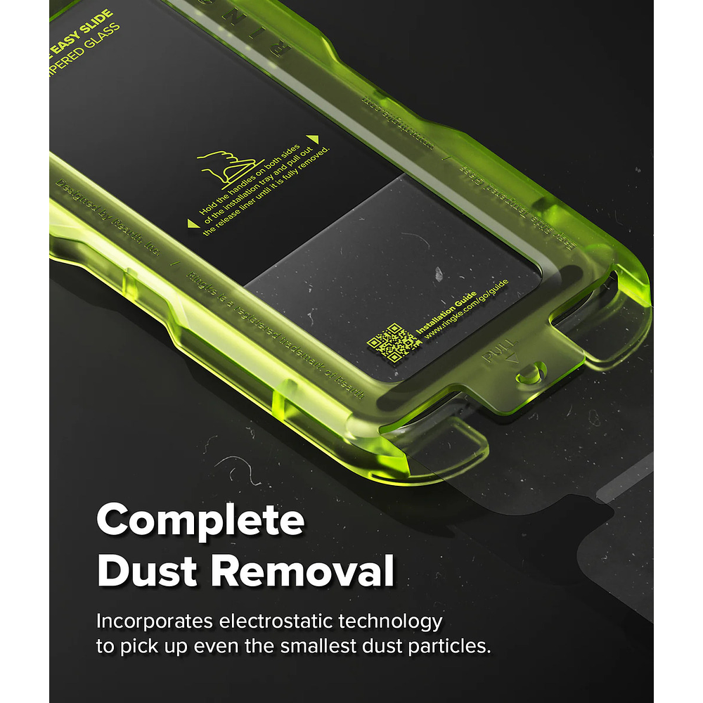 Mica Vidrio Ringke Easy Slide Para iPhone 17 Normal 6.3 2pc 4