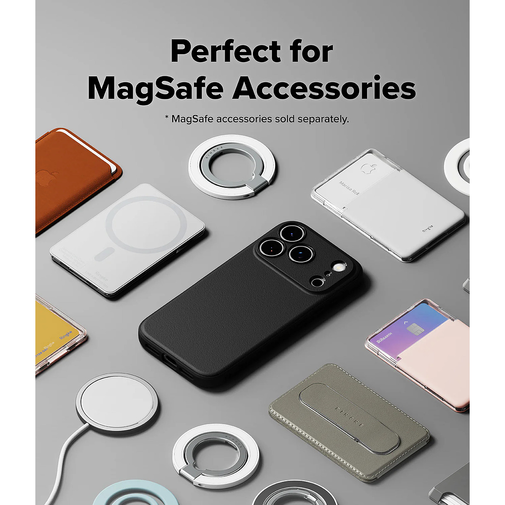 Case Delgado Ringke Onyx Magsafe Para Iphone 17 Pro Max 6.9 3