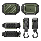 Case Acuático Supcase Para Airpods Pro 3ra Gen (2025) Olive 5