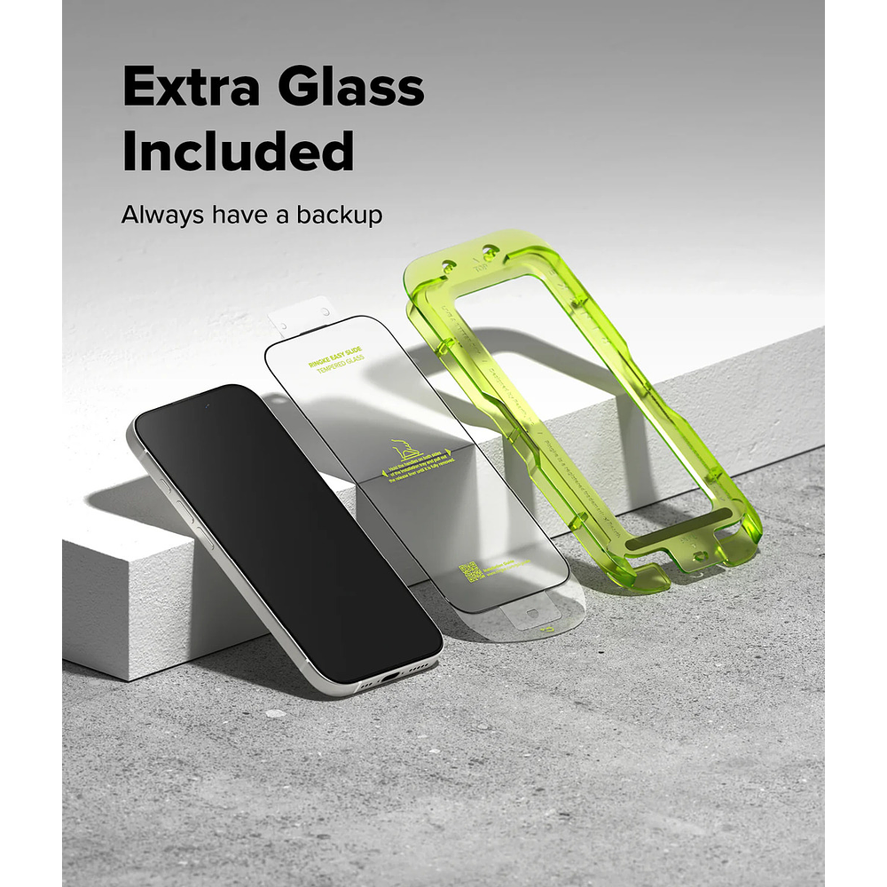 Mica Vidrio Ringke Easy Slide Para iPhone 17 Normal 6.3 2pc 5