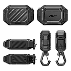 Case Acuático Supcase Para Airpods Pro 3ra Gen (2025) Negro 9