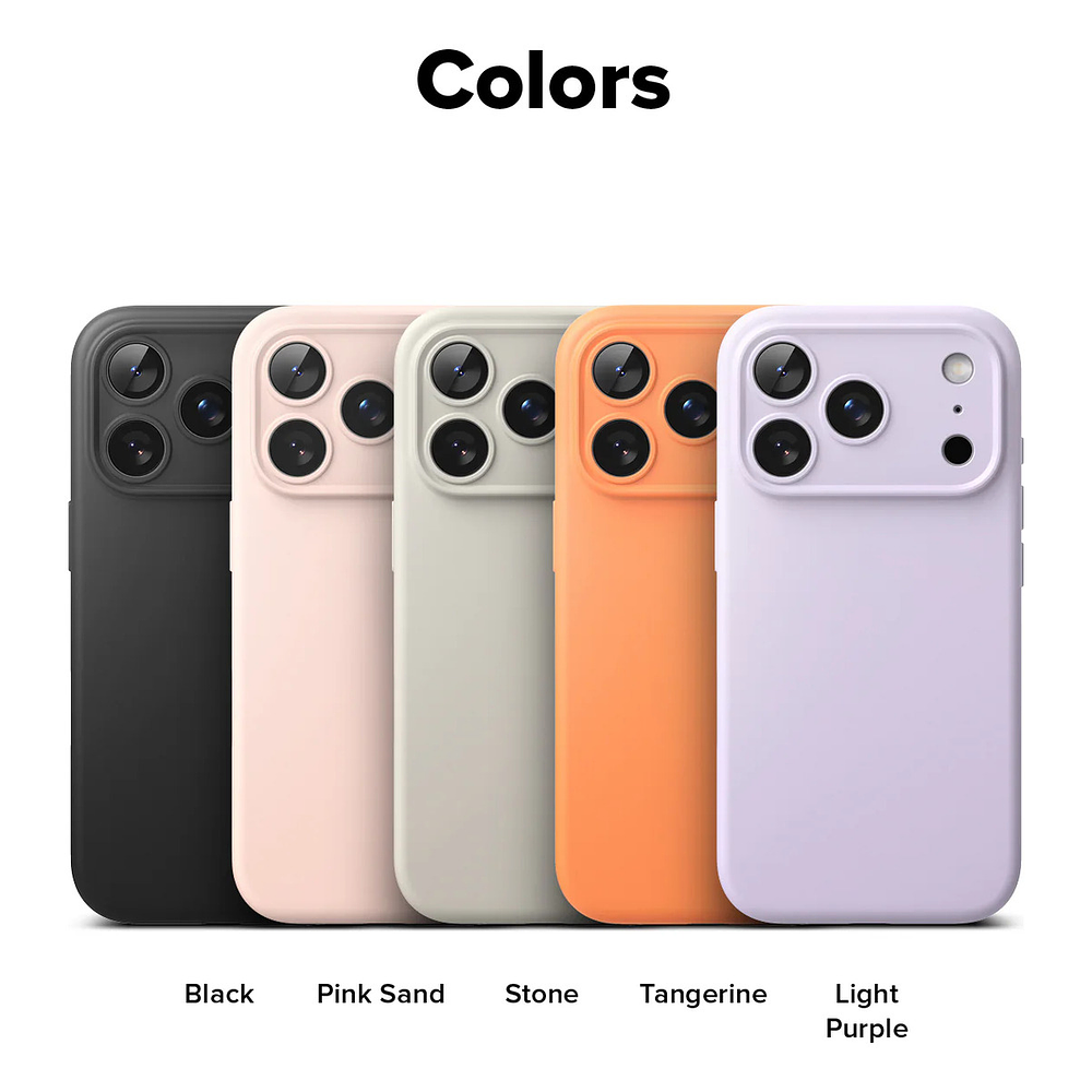 Case Ringke Silicone Magsafe Para Iphone 17 Pro Max 6.9 Tanger 9