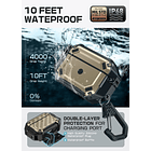 Case Acuático Supcase Para Airpods Pro 3ra Gen (2025) Desert 8