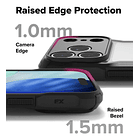 Case Ringke Fusion X Para Iphone 17 Pro Max 6.9 Black Negro 7