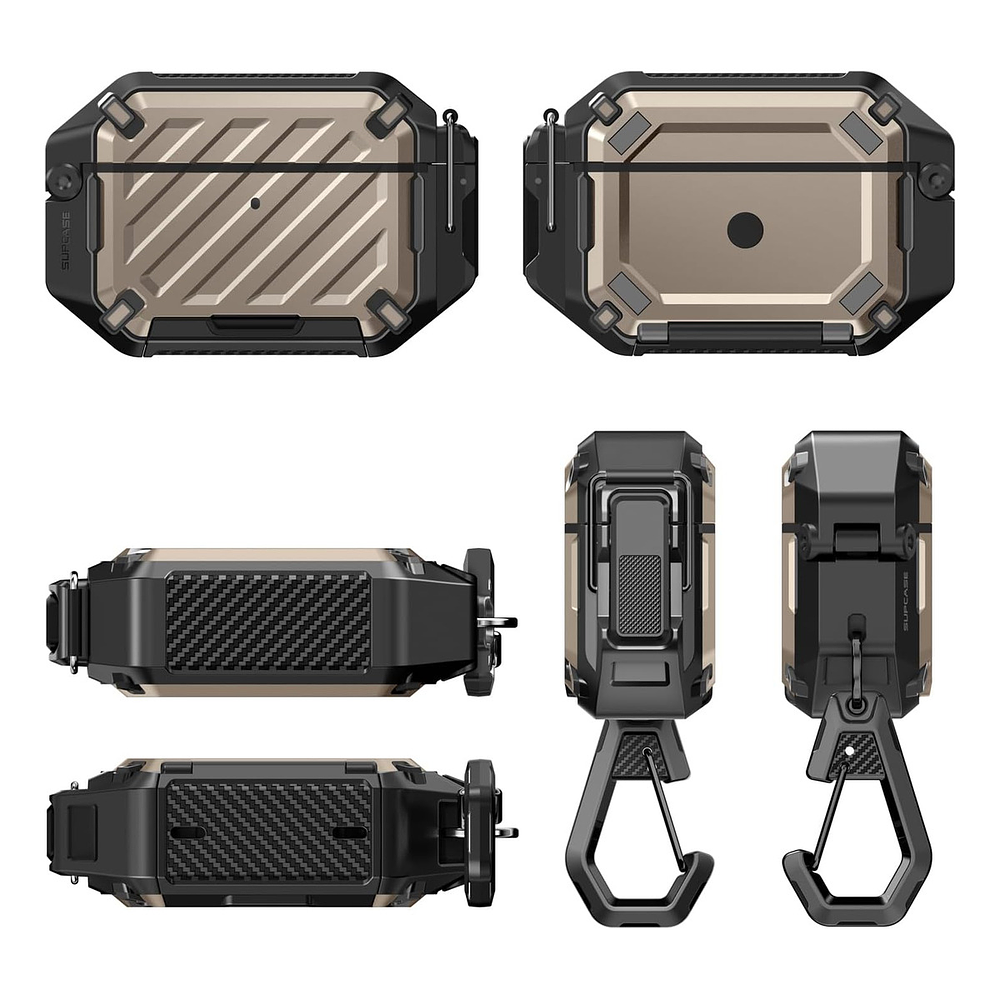 Case Acuático Supcase Para Airpods Pro 3ra Gen (2025) Desert 9