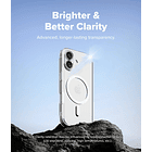 Case Ringke Fusion Clear Magsafe Para Iphone 17 Normal 6.3 5