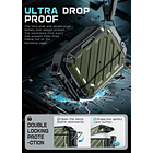 Case Acuático Supcase Para Airpods Pro 3ra Gen (2025) Olive 8