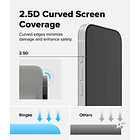 Mica Vidrio Ringke Easy Slide Para iPhone 17 Normal 6.3 2pc 9