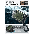 Case Acuático Supcase Para Airpods Pro 3ra Gen (2025) Olive 9