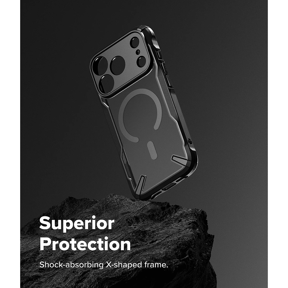Case Ringke Fusion X Magsafe Para Iphone 17 Pro Max 6.9 Black  8