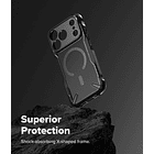 Case Ringke Fusion X Magsafe Para Iphone 17 Pro Max 6.9 Black  8