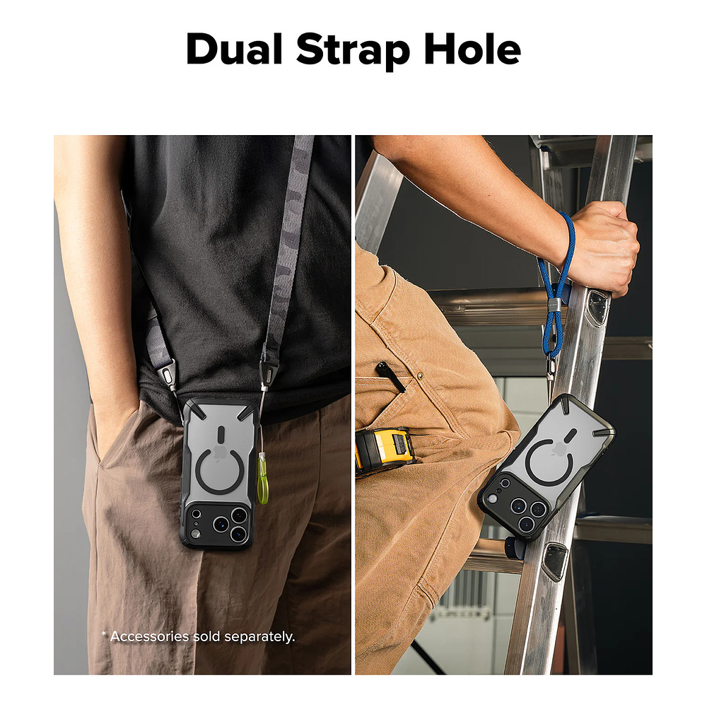 Case Ringke Fusion X Magsafe Para Iphone 17 Pro Max 6.9 Black  9