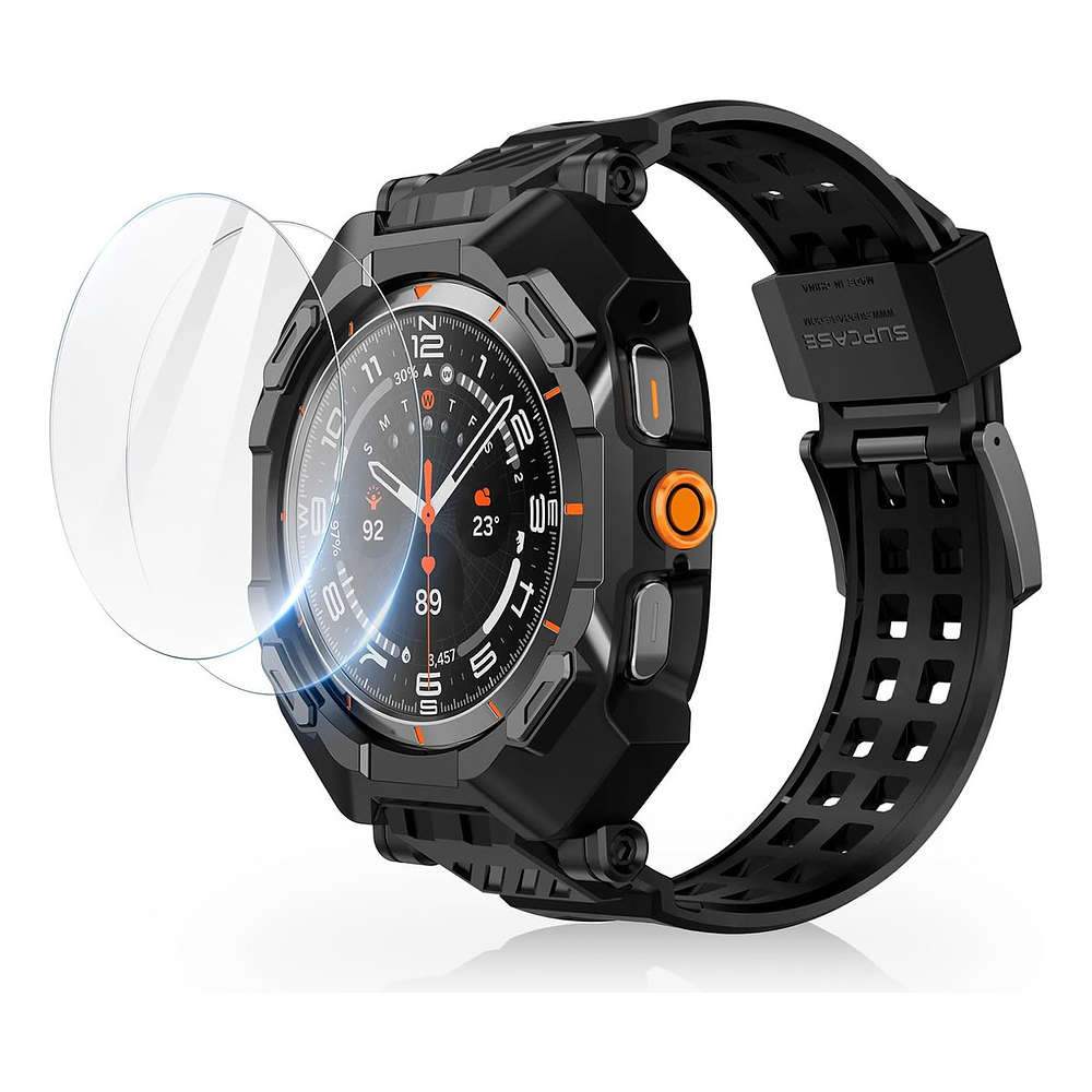 Correa + Case + Mica Supcase Para Galaxy Watch Ultra 2025 47mm 1