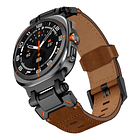 Correa De Acero | Cuero Wingle Para Galaxy Watch Ultra 2025 47mm 1
