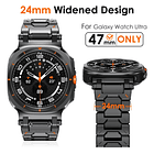 Correa De Acero Wingle Para Galaxy Watch Ultra 2025 47mm 3