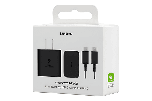 Cargador de Pared Samsung 45watts Original Para Galaxy S25 Fe (2025)