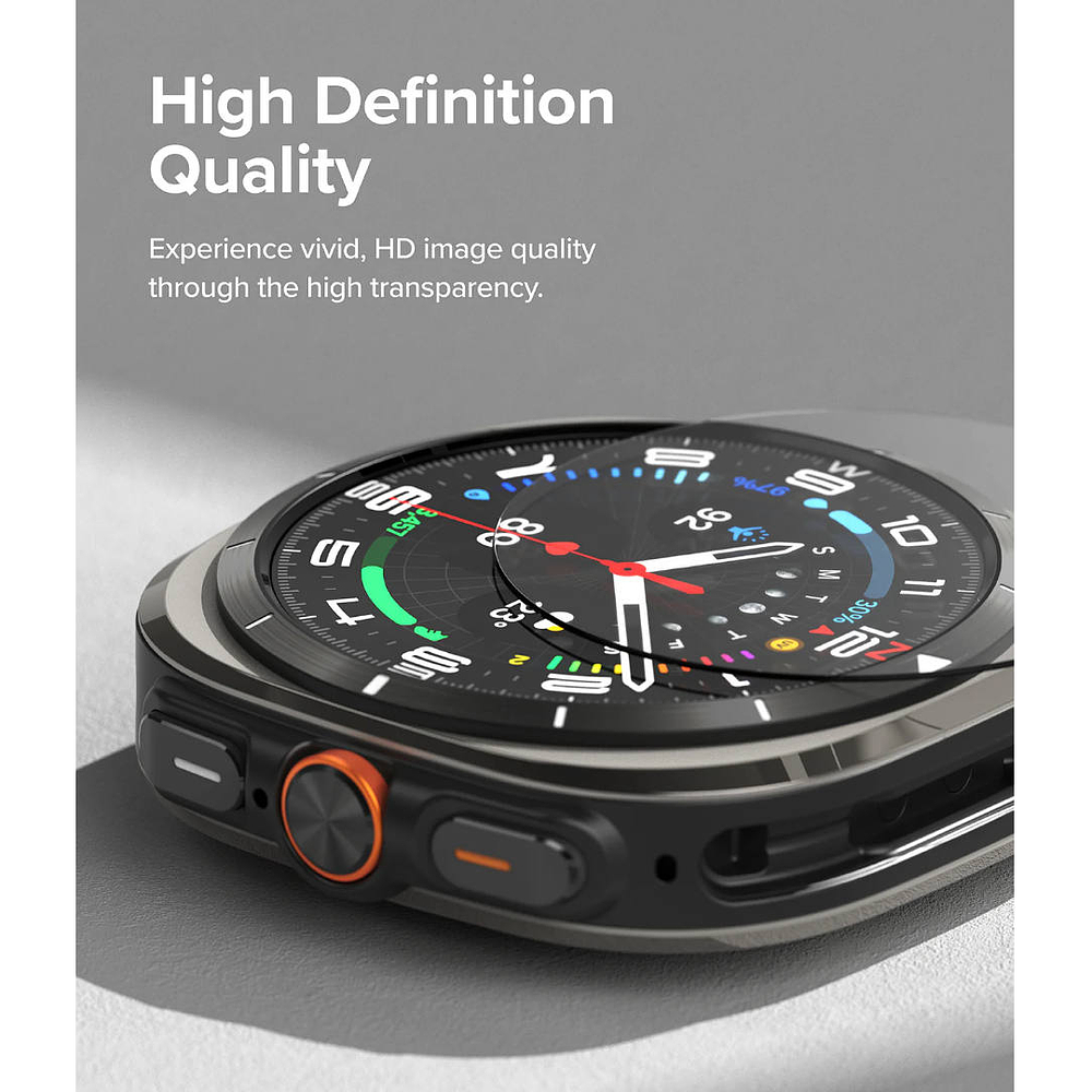 Mica De Vidrio Ringke Para Galaxy Watch Ultra 2025 47mm (1 Pieza) 4