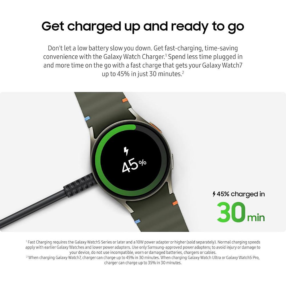 Cargador Samsung Para Galaxy Watch Ultra 2025 47mm (fast Charge) 5