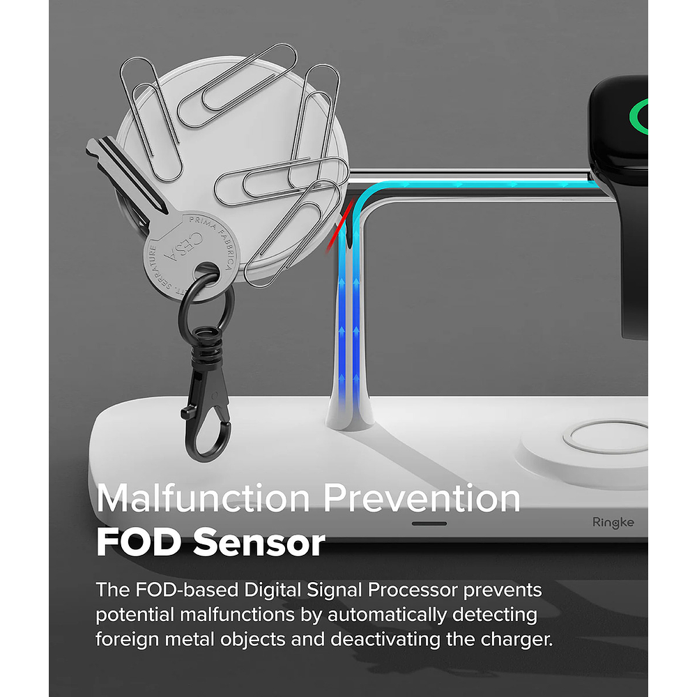 Ringke Cargador 3en1 Magsafe Para Galaxy Watch Ultra 2025 47mm 8