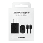 Cargador de Pared Samsung 25w Para Galaxy Tab S10 Lite X400 + Cable 1